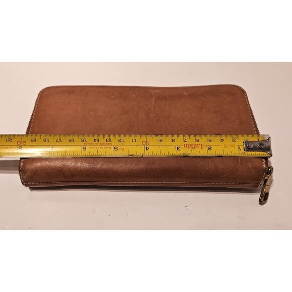 Fossil Cowhide Leather Sydney Zip Around Clutch Wallet 8x4 - Picture 15 of 16